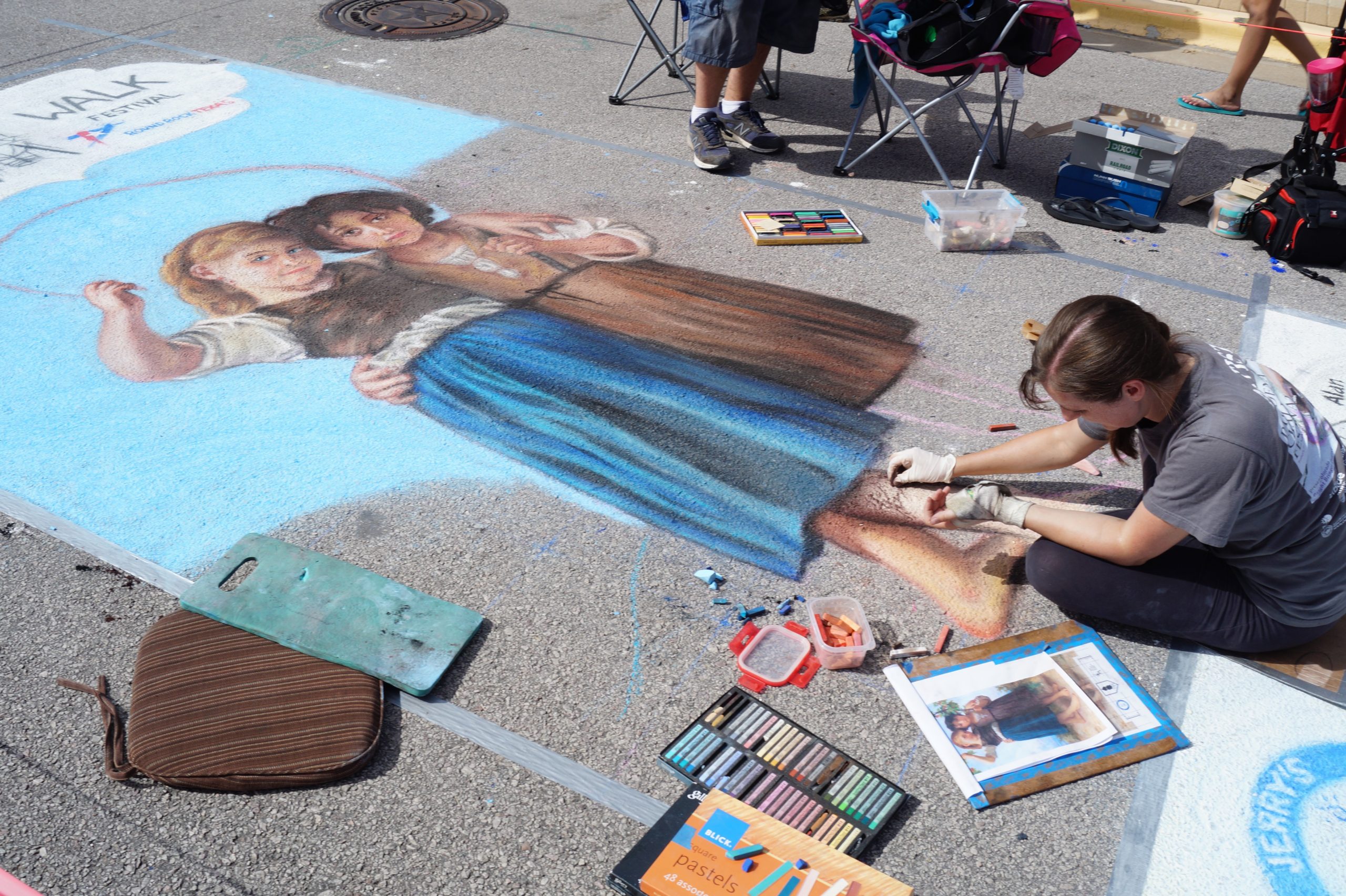 Photos Round Rock Chalk Walk