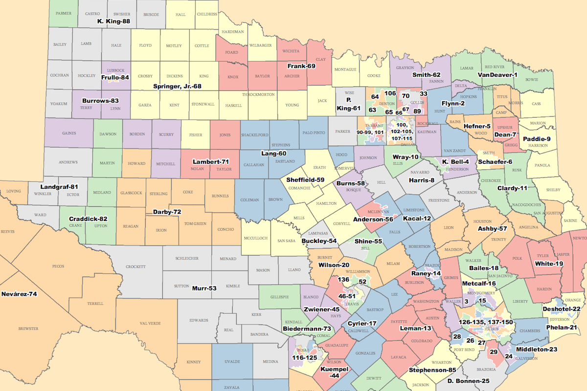 Redistricting In Texas Texapedia The Encyclopedia Of Texas Government 5503